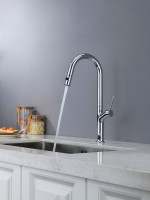 Смеситель для кухни AQUAme Cucina с выдвижным изливом AQM9905CR