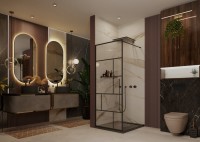 Душевая перегородка Ambassador Walk-in 15031215 120x200 см
