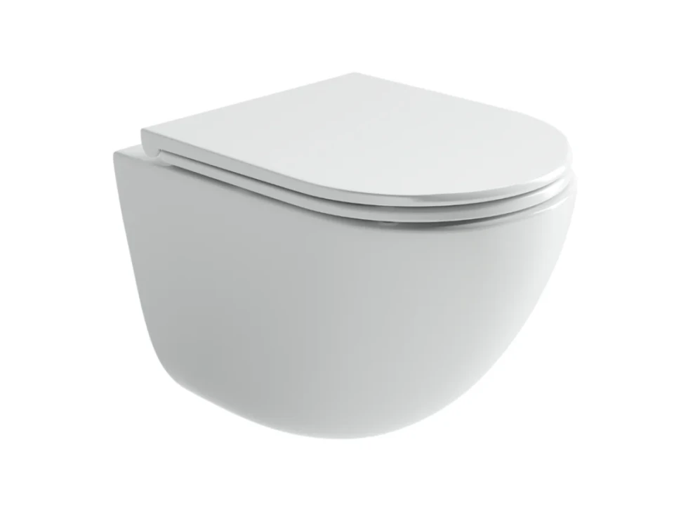 Унитаз подвесной Ceramicanova Vogue CN4008T безободковый