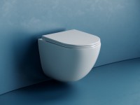Унитаз подвесной Ceramicanova Vogue CN4008T безободковый