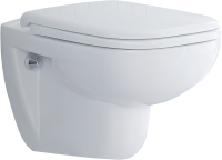 Комплект Унитаз подвесной Duravit D-code 45700900A1 безободковый + Инсталляция AlcaPlast A101 Sadromodul + Кнопка ALCA M70 белая + Звукоизоляция + Гигиенический душ Rossinka X X25-51 со смесителем, С ВНУТРЕННЕЙ ЧАСТЬЮ