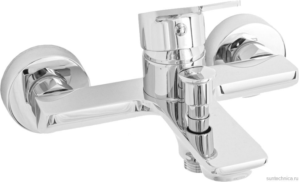 Смеситель для ванны с душем Orange Flat M12-100cr