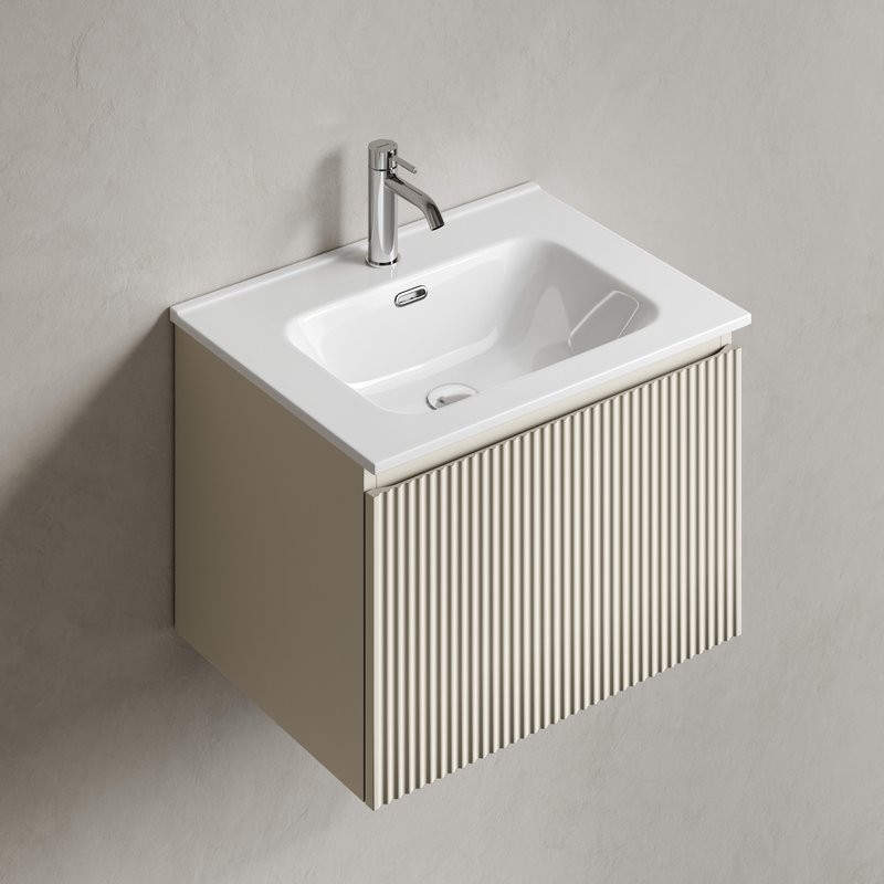 Тумба с раковиной Sancos Snob R 1.0 60 beige soft