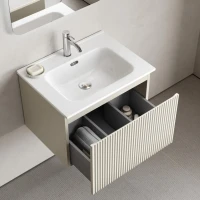 Тумба с раковиной Sancos Snob R 1.0 60 beige soft