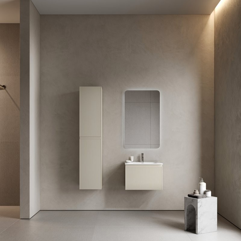 Тумба с раковиной Sancos Snob R 1.0 60 beige soft