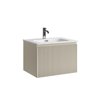 Тумба с раковиной Sancos Snob R 1.0 60 beige soft Тумба с раковиной Sancos Snob R 1.0 60 beige soft