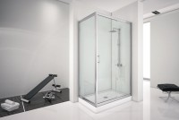 Душевой уголок Aquanet Alfa 273607 90х160х200 стекло прозрачное, профиль хром