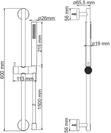 Душевой гарнитур Wasserkraft A142