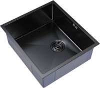 Комплект Мойка Mixline 548569 черный графит + Смеситель Lemark Comfort LM3070C с гибким изливом, хром, черный