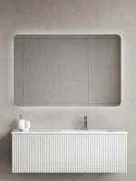 Мебель для ванной комнаты Sancos Snob R 1.0 120, R bianco