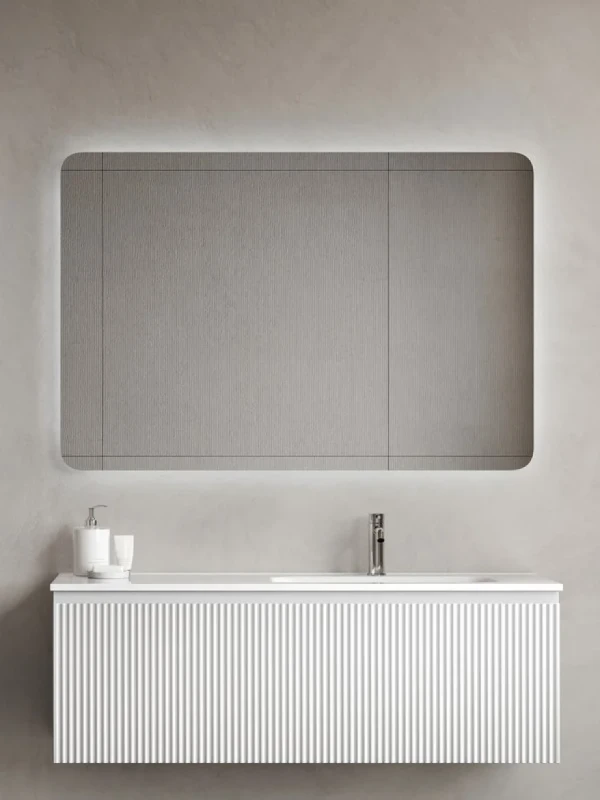 Мебель для ванной комнаты Sancos Snob R 1.0 120, R bianco