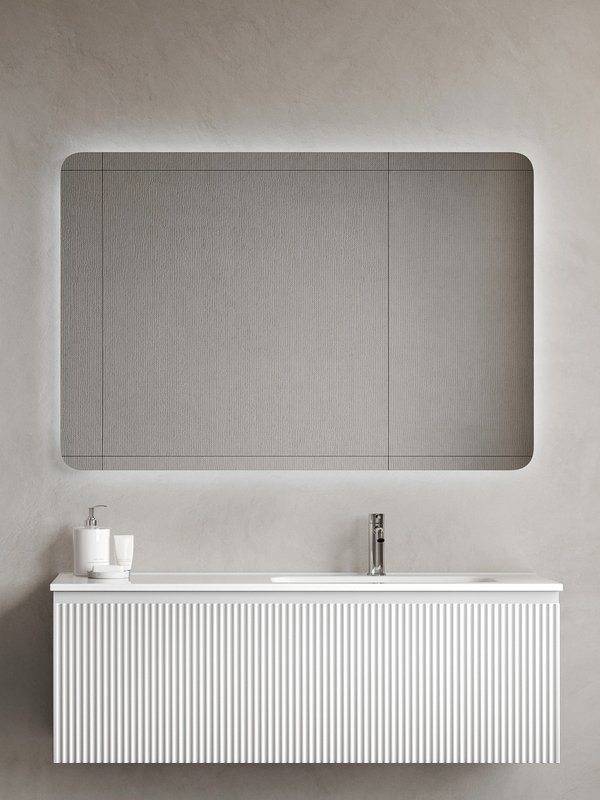 Мебель для ванной комнаты Sancos Snob R 1.0 120, R bianco