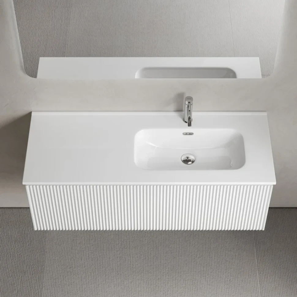 Мебель для ванной комнаты Sancos Snob R 1.0 120, R bianco