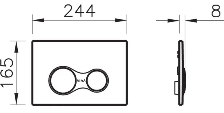 Комплект VitrA Integra Round 9856B003-7205
