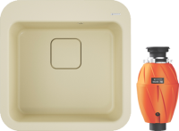 Комплект Мойка Omoikiri Tasogare 51 ваниль + Измельчитель Nagare 750 Комплект Мойка Omoikiri Tasogare 51 ваниль + Измельчитель Nagare 750