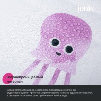 Штора для ванной IDDIS Base BO03P18i11 180х200, белая