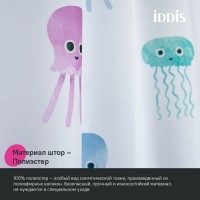 Штора для ванной IDDIS Base BO03P18i11 180х200, белая