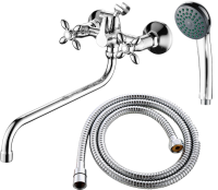 Смеситель с длинным изливом для ванны Fashun A2227 хром Смеситель с длинным изливом для ванны Fashun A2227 хром