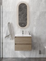 Тумба под раковину без столешницы Teymi Laina 60 светлый дуб