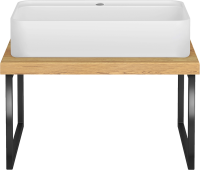 Столешница с раковиной ASB-Woodline Санди 60