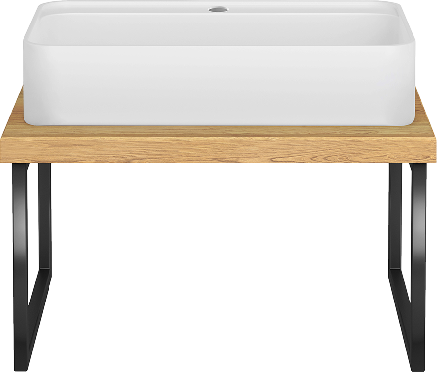 Столешница с раковиной ASB-Woodline Санди 60