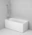 Акриловая ванна AM.PM Spirit V2.0 W72A-150-070W-A2 с каркасом 150x70 + шторка на ванну