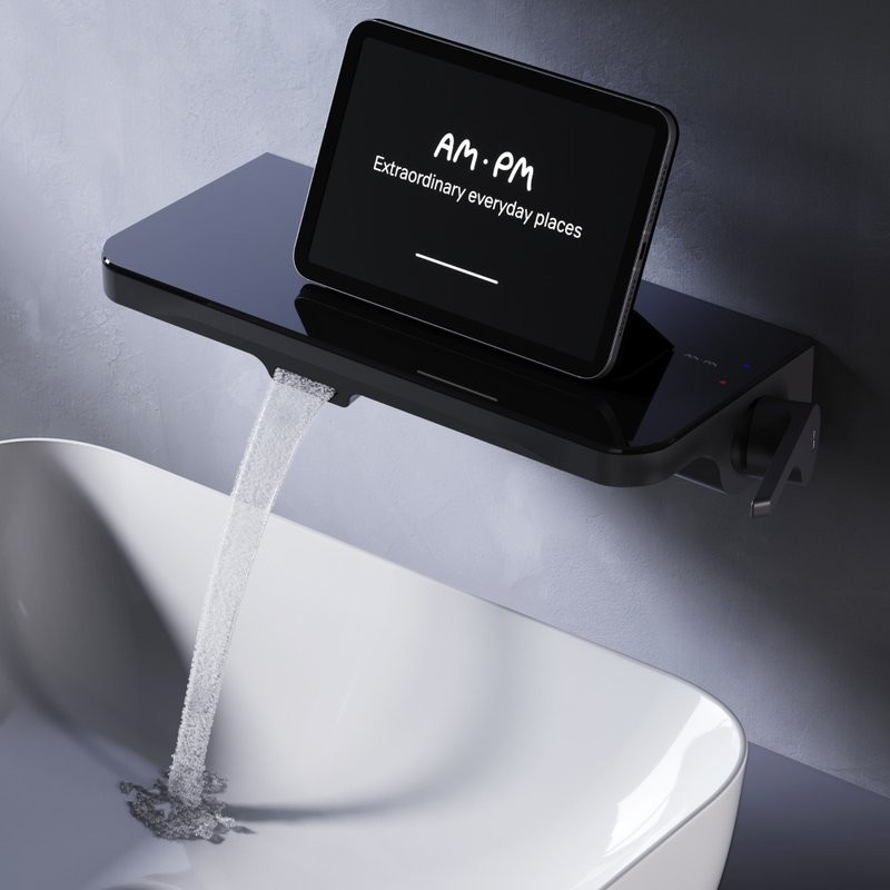 Смеситель для раковины AM.PM Func F8F72722 С ВНУТРЕННЕЙ ЧАСТЬЮ, черный