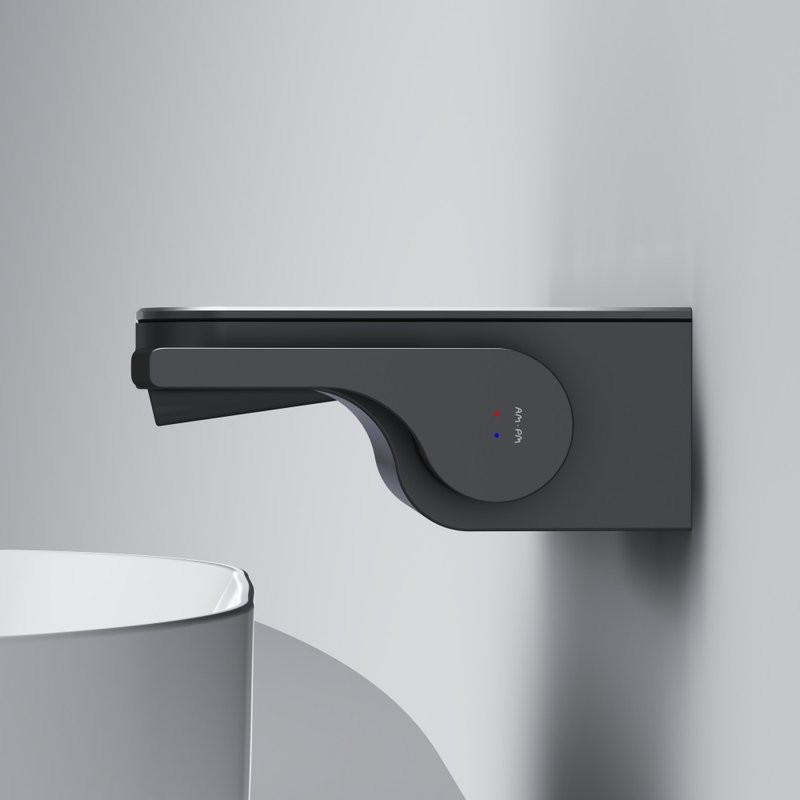 Смеситель для раковины AM.PM Func F8F72722 С ВНУТРЕННЕЙ ЧАСТЬЮ, черный