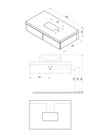 Мебель для ванной комнаты Ravak Formy SD 100 орех