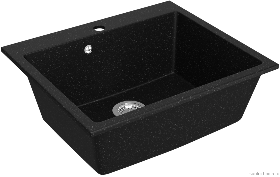 Мойка кухонная Domaci Болонья М-44-002 черная