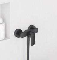 Смеситель для душа Kludi Pure&Style 408413975 черный матовый