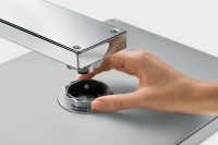 Верхний душ Hansgrohe Rainmaker Select 460 24007600 черный - хром