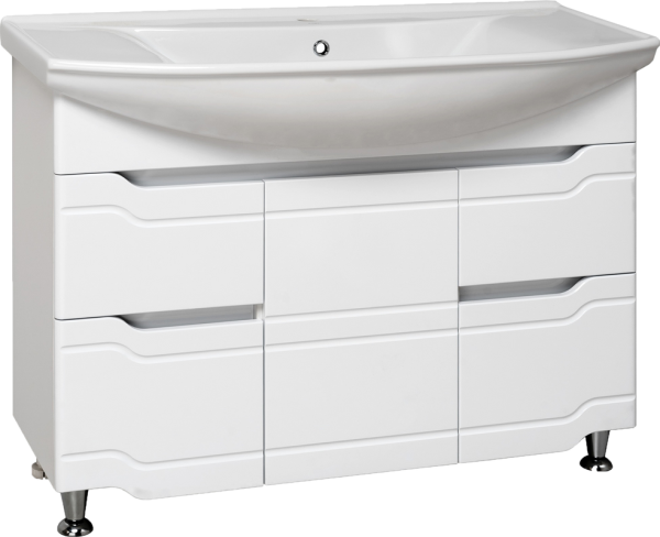 Тумба с раковиной Runo Стиль 105