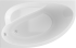 Акриловая ванна Timo Iva 1595 L 150x95, с каркасом, левая