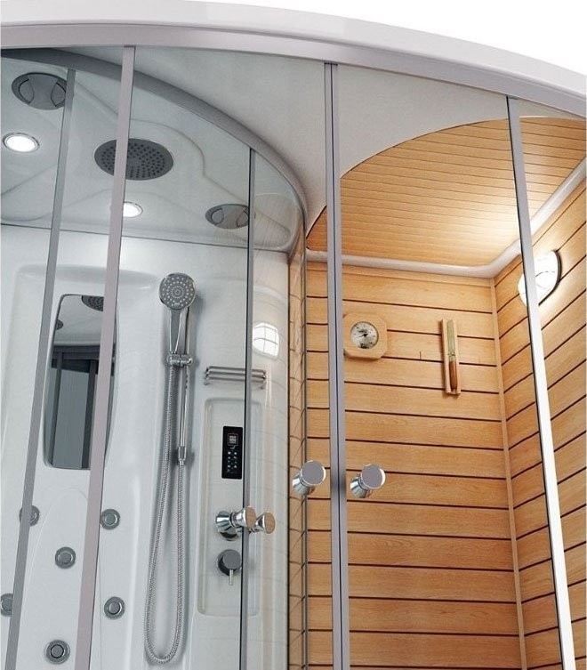 Душевая кабина Ceruttispa Lesina 8342 R с сауной