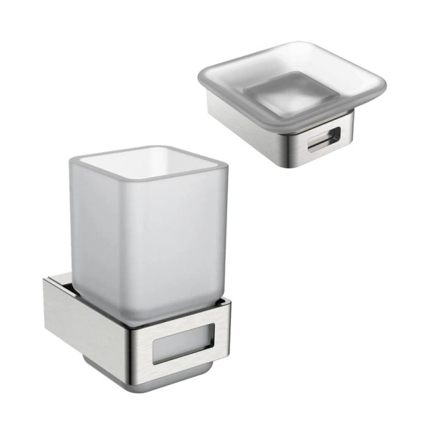 Набор Стакан Boheme Q 10944-NB + Мыльница 10943-NB