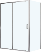 Душевой уголок RGW Classic CL-14+80 см (108,5x111,5)x80x185 профиль хром, стекло прозрачное