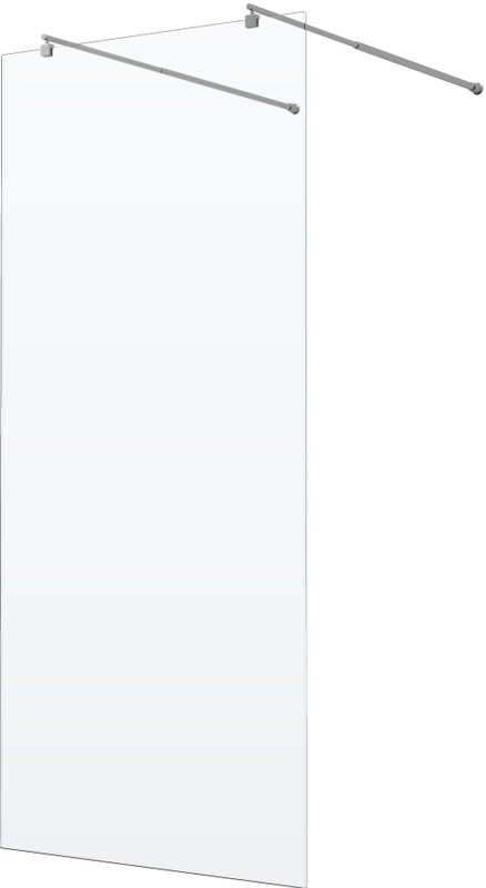 Душевая перегородка Wasserkraft Vechte 60W 60W46 110 см, стабилизатор хром, стекло прозрачное