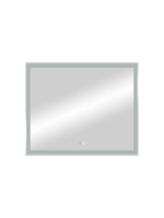 Зеркало CONTINENT Ledh Clamm 80х70 см, сенсорное, с антизапотеванием, с холодной подсветкой