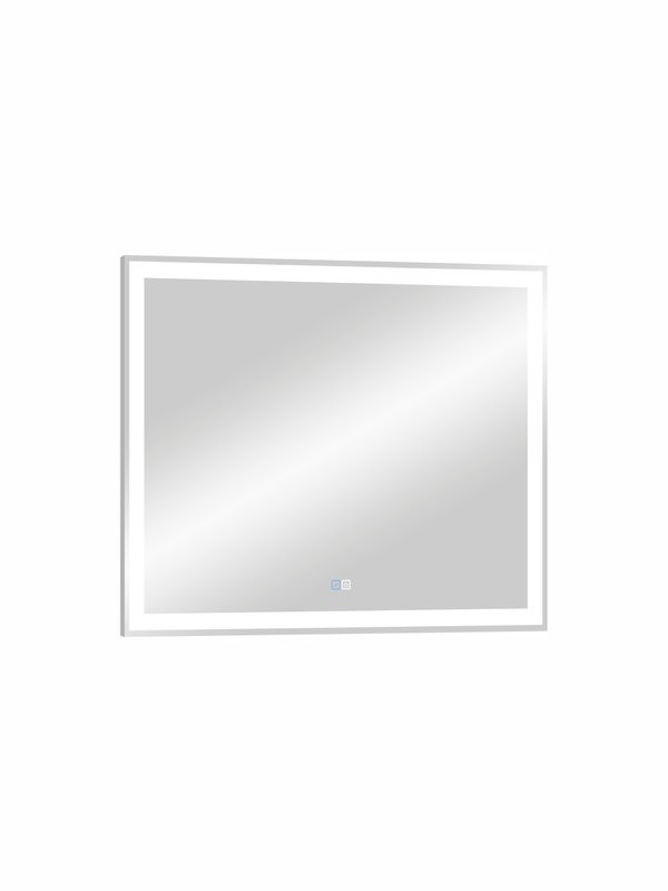 Зеркало CONTINENT Ledh Clamm 80х70 см, сенсорное, с антизапотеванием, с холодной подсветкой