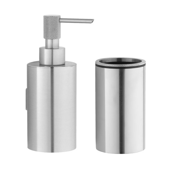 Набор Стакан Boheme Uno 10982-NB + Дозатор 10977-NB