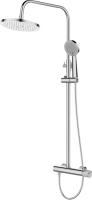 Душевая стойка Bronze de Luxe Focus 24612CM хром, мрамор