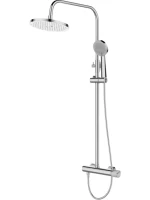 Душевая стойка Bronze de Luxe Focus 24612CM хром, мрамор