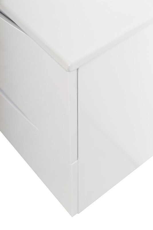 Тумба с раковиной BelBagno Marino-cer-mini 50 подвесная, bianco lucido