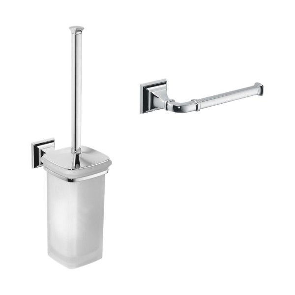 Набор Держатель Colombo Design Portofino B3208D.CR + Ершик B3207.CR-VAN