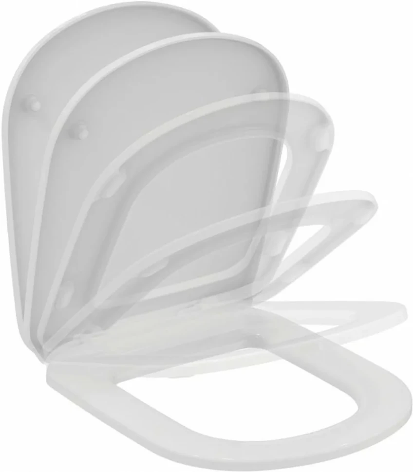 Комплект Унитаз подвесной Ideal Standard Tempo + Крышка T679401 с микролифтом, петли хром + Инсталляция Geberit Duofix Delta 458.149.21.1 с кнопкой смыва, хром + Звукоизоляция