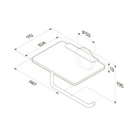 Набор Держатель AM.PM X-Joy A85A341500 + Ершик A85A33300 Набор Держатель AM.PM X-Joy A85A341500 + Ершик A85A33300