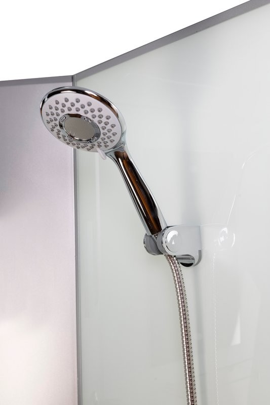 Душевая кабина Niagara Classic NG-2308-14BKTG 90x90 см, с гидромассажем и тропическим душем