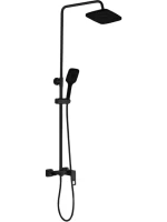 Душевая стойка Haiba HB24615-7 черная матовая Душевая стойка Haiba HB24615-7 черная матовая