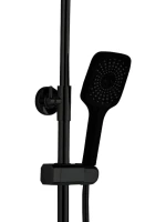 Душевая стойка Haiba HB24615-7 черная матовая Душевая стойка Haiba HB24615-7 черная матовая